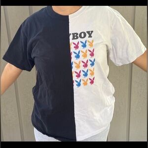 Upcycled Playboy Shirt